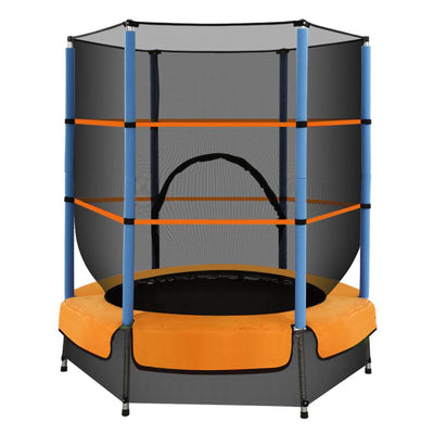 Everfit 4.5FT Trampoline Round Trampolines Kids Enclosure Outdoor Indoor Gift Payday Deals