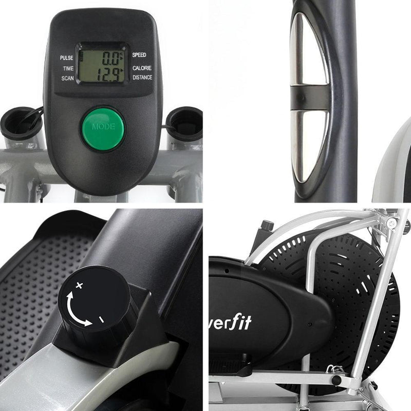 Everfit 4in1 Elliptical Cross Trainer Exercise Bike Bicycle Fitness
