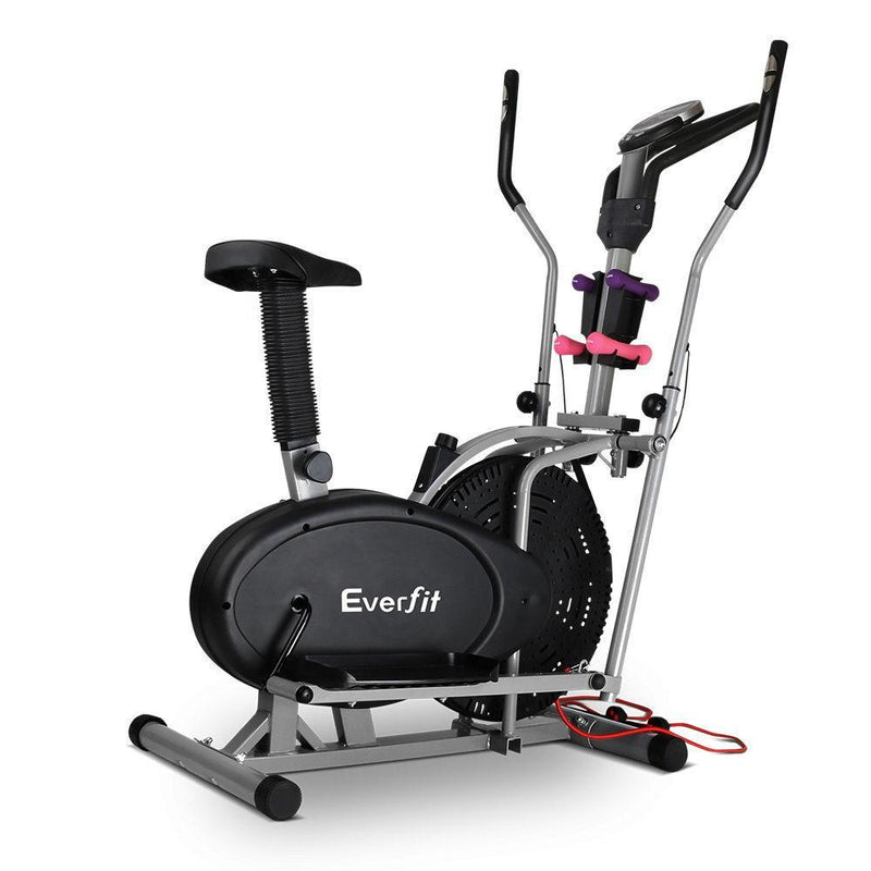 Everfit 6in1 Elliptical Cross Trainer Exercise Bike Bicycle Fitness