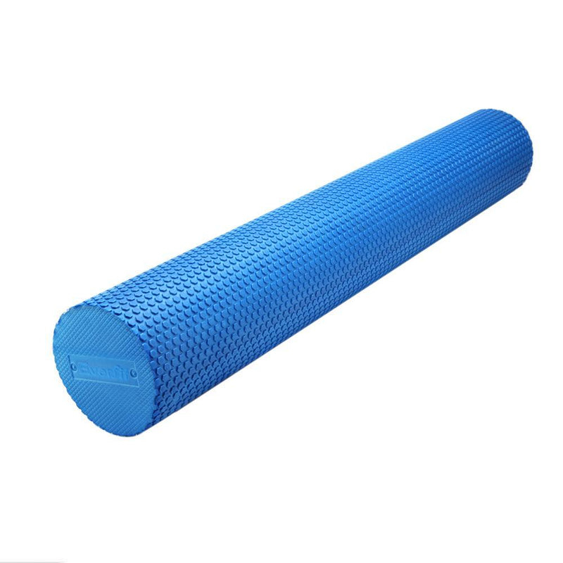 Everfit 90 x 15cm Yoga Gym Pilates EVA Stick Foam Roller - Blue
