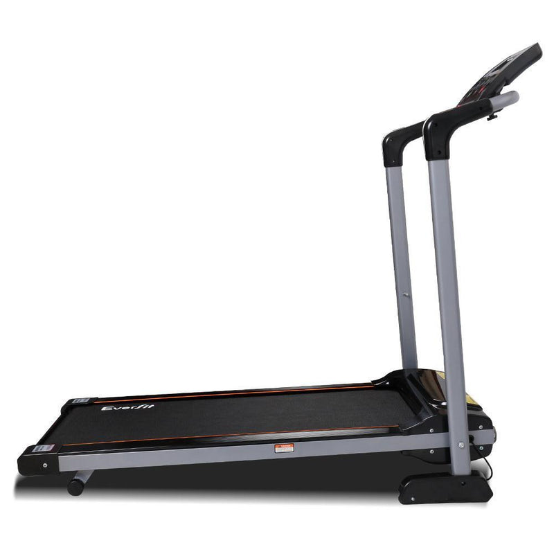 Everfit Electric Treadmill 40cm Running Home Gym Fitness Machine Black Silver