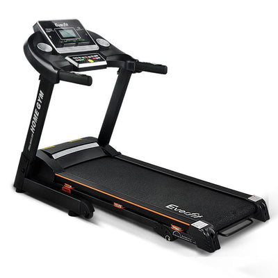 Everfit Electric Treadmill 420mm 18kmh Home Gym Exercise Machine Fitness Equipment Physical