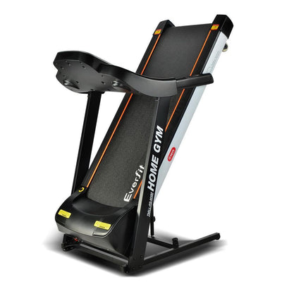 Everfit Electric Treadmill 48cm Running Home Gym Fitness Machine Black