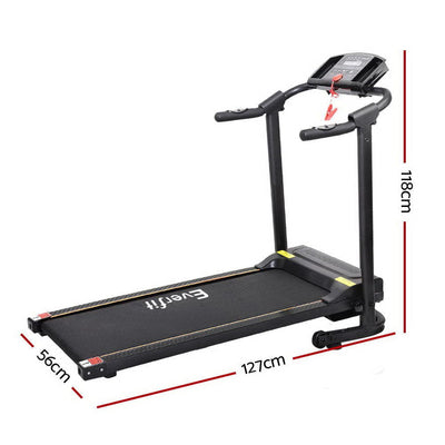 Everfit Electric Treadmill Home Gym Exercise Fitness Running Machine Payday Deals