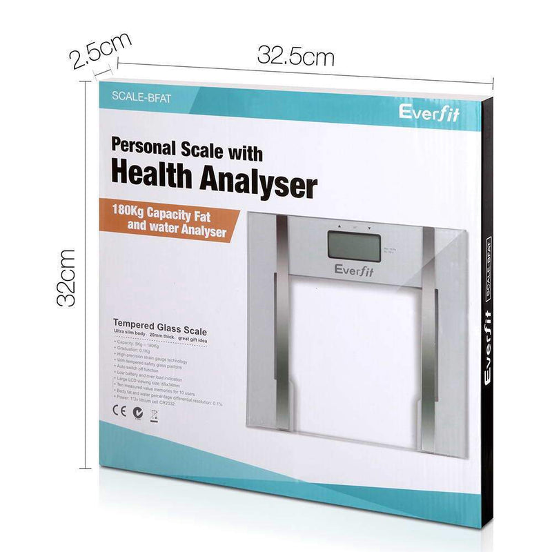 Everfit Electronic Digital Body Fat Scale - White Payday Deals