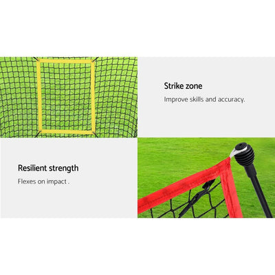Everfit Portable Baseball Training Net Stand Softball Practice Sports Tennis Payday Deals