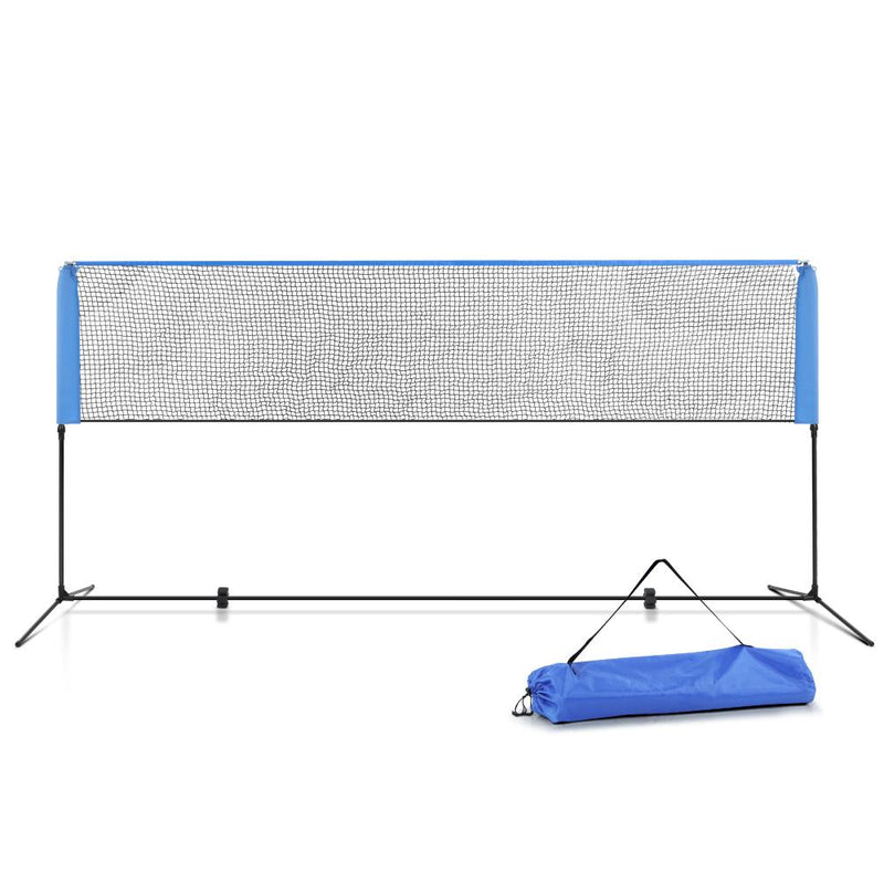 Everfit Portable Sports Net Stand Badminton Volleyball Tennis Soccer 4m 4ft Blue Payday Deals