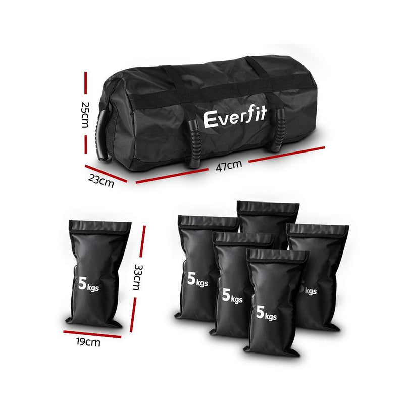 Everfit Sandbag Gym Training Weights 30kg
