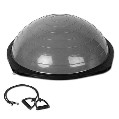 Trainer Ball with Resistance Bands - Grey