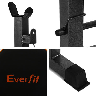 Everfit Weight Bench Incline Military Press Fitness Gym Equipment