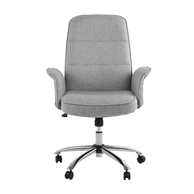 Fabric Office Desk Chair - Grey Payday Deals