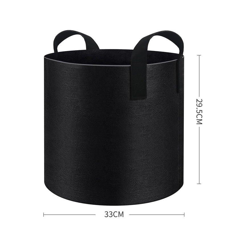 Fabric Plant Pots Grow Bags Container Planter Bag Pouch Root 7 Gallon Pot 5 Pack Payday Deals