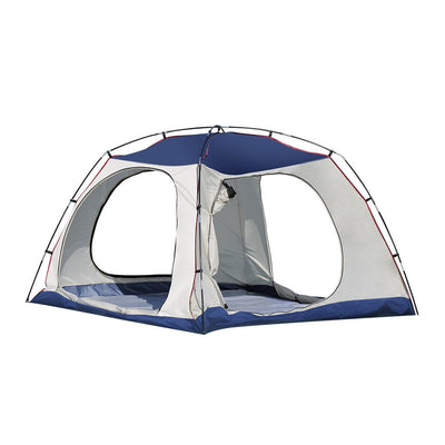 Family Camping Tent Tents Portable Outdoor Hiking Beach  4-6 Person Shade Shelter Payday Deals