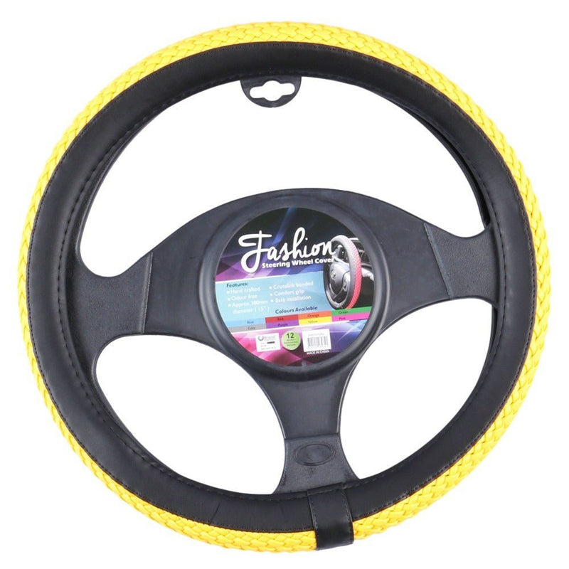 Fashion Steering Wheel Cover - Orange Payday Deals
