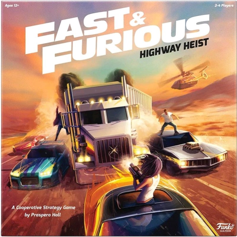 Fast And Furious - Highway Heist Board Game Payday Deals