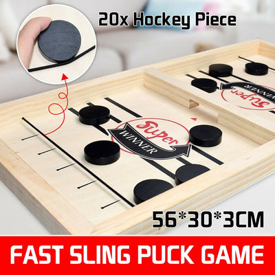 Fast Sling Puck Paced SlingPuck Winner Board Game Family Party Toys Chess Set Payday Deals