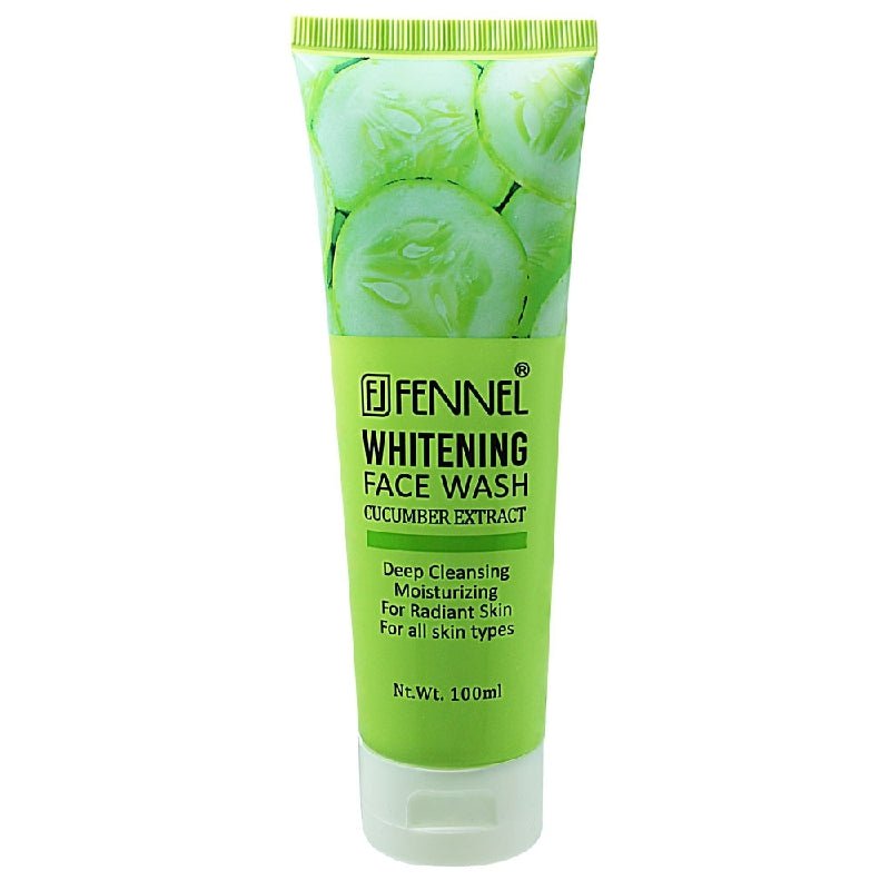 Fennel Whitening Face Wash Cucumber Extract 100ml Payday Deals