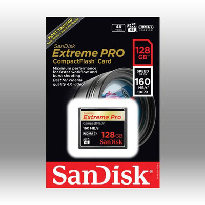 SanDisk Extreme Pro CFXP 128GB CompactFlash 160MB/s (SDCFXPS-128G) - Payday Deals
