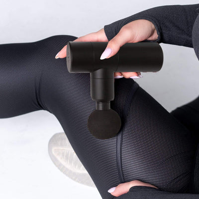 Fit Smart Mini Vibration Therapy Device Massage Gun Black  Black Payday Deals