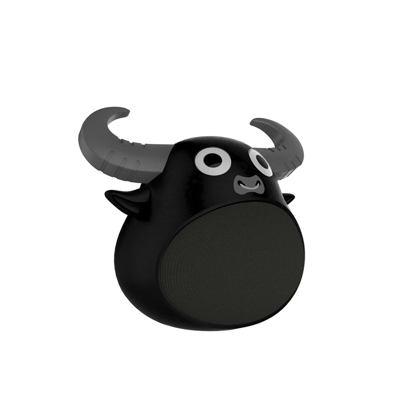 Fitsmart Bluetooth Animal Face Speaker Portable Wireless Stereo Sound Black Payday Deals
