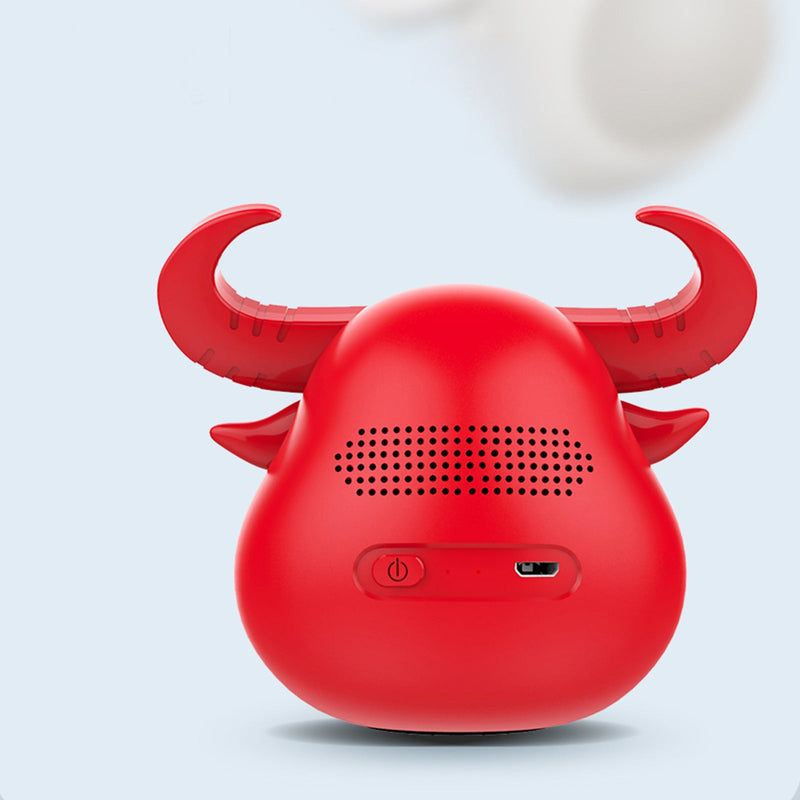Fitsmart Bluetooth Animal Face Speaker Portable Wireless Stereo Sound Red Payday Deals