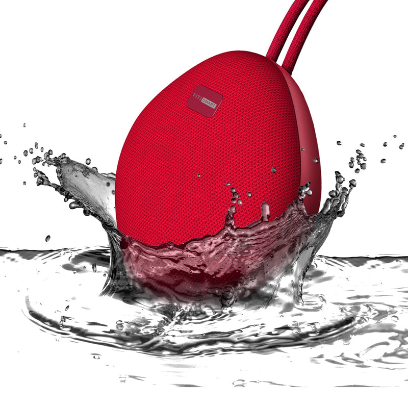 Fitsmart Waterproof Bluetooth Speaker Portable Wireless Stereo Sound Red Payday Deals