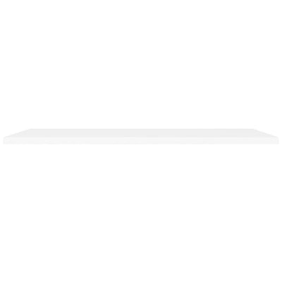 Floating Wall Shelves 2 pcs White 120x23.5x3.8 cm MDF Payday Deals