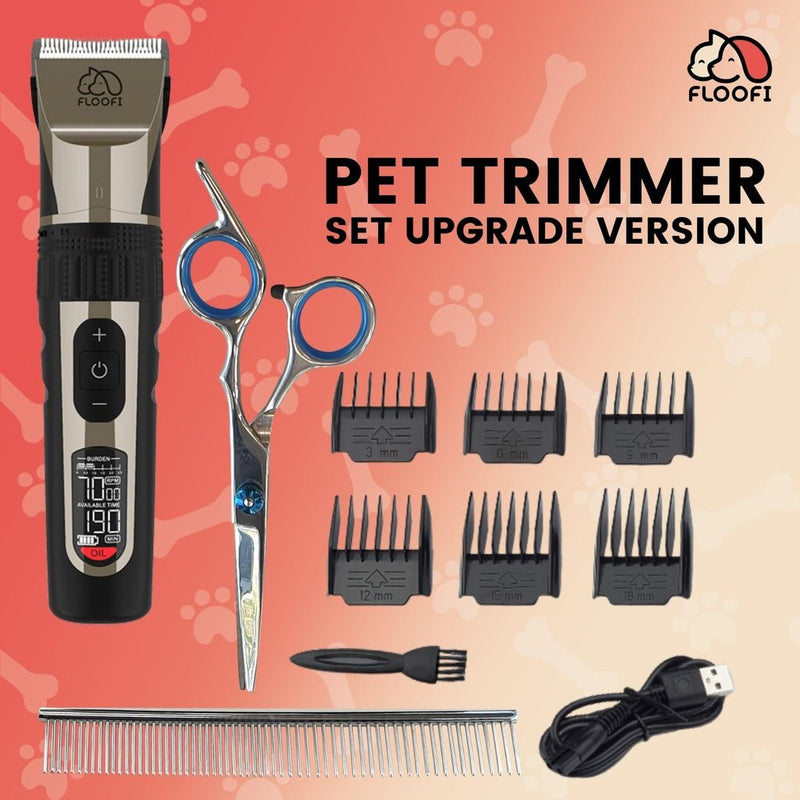 Floofi Pet Trimmer Set Upgrade Version FI-HT-101-MSQ Payday Deals