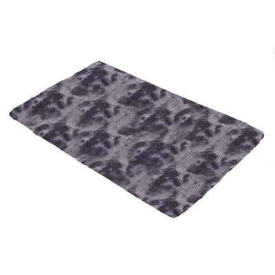 Floor Rug Shaggy Rugs Soft Large Carpet Area Tie-dyed Midnight City 140x200cm Payday Deals