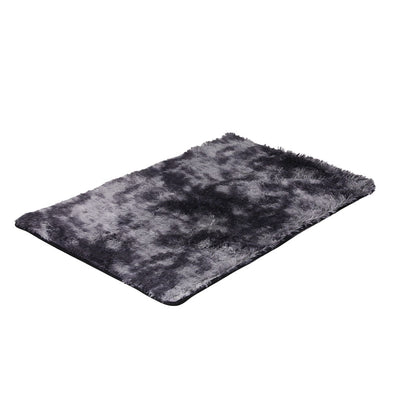 Floor Rug Shaggy Rugs Soft Large Carpet Area Tie-dyed Midnight City 200x300cm Payday Deals