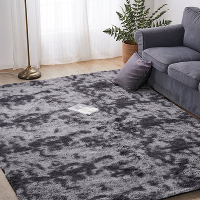 Floor Rug Shaggy Rugs Soft Large Carpet Area Tie-dyed Midnight City 200x300cm Payday Deals