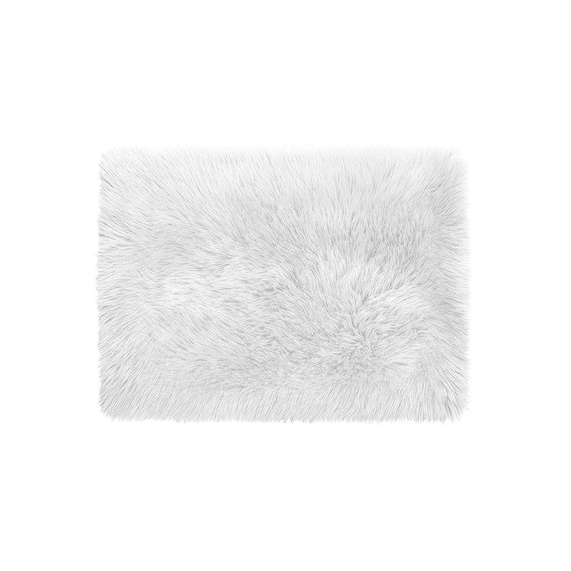 Floor Rugs Sheepskin Shaggy Rug Area Carpet Bedroom Living Room Mat 60X120 White Payday Deals