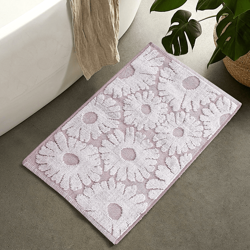 Floral Pink Kids Tufted Bathmat Payday Deals