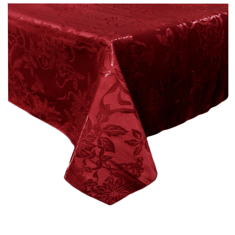 Floral Red Tablecloth 132 x 178 cm Payday Deals