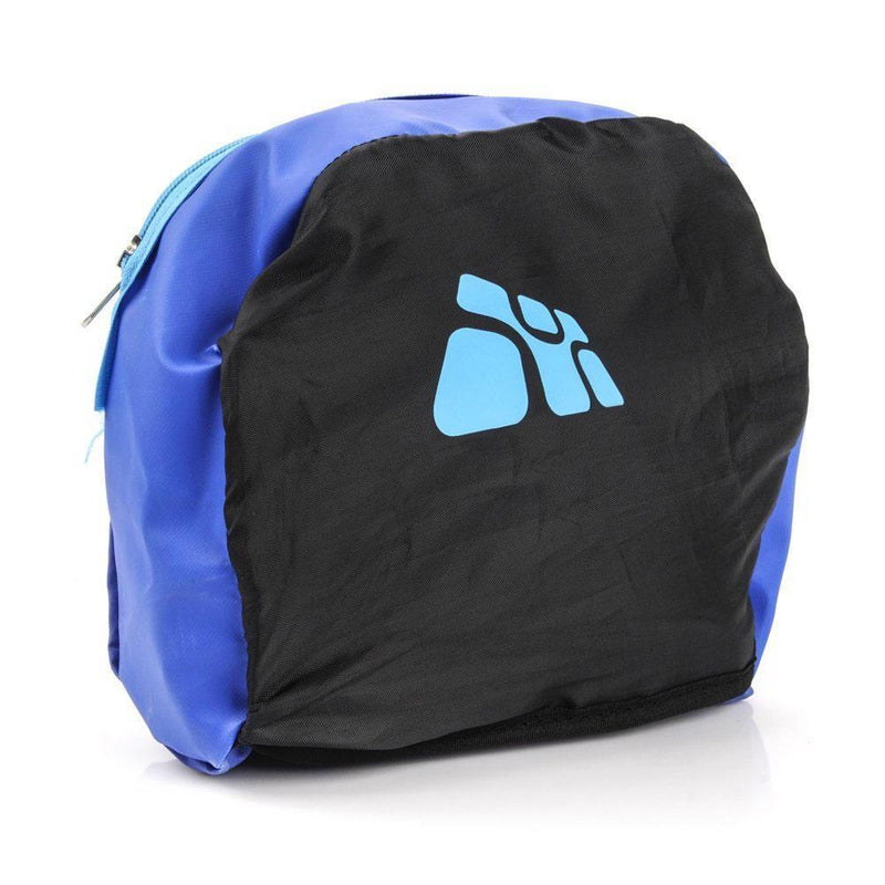 Foldable Gym Bag (Black / Blue)