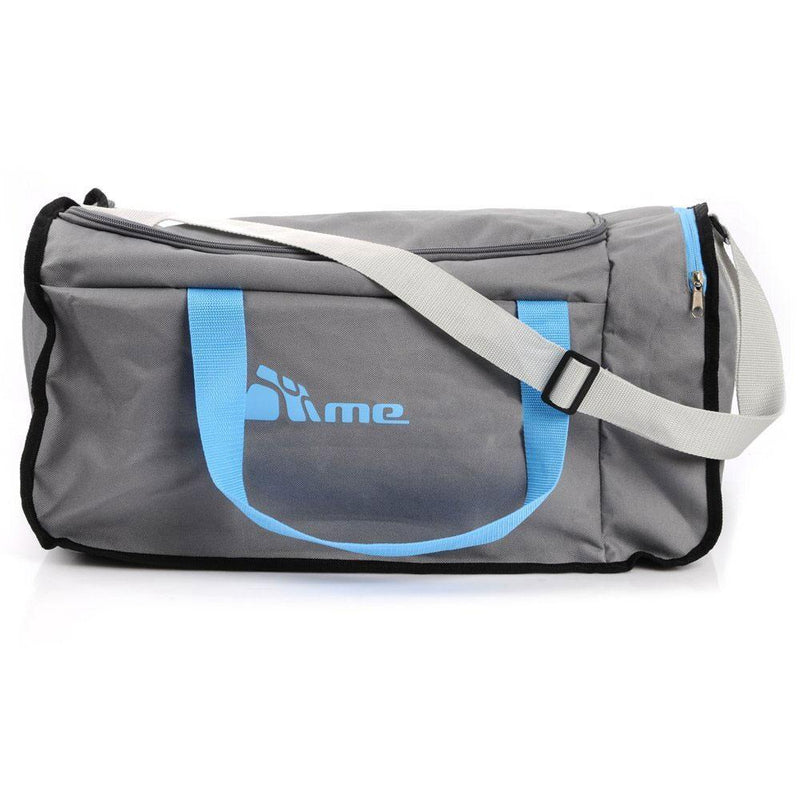 40L Foldable Gym Bag (Grey / Blue) Payday Deals