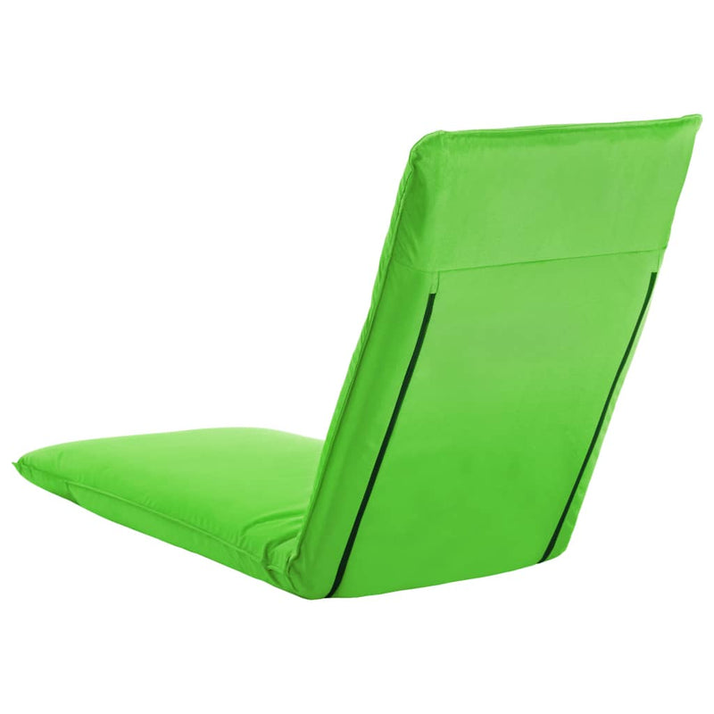 Foldable Sunlounger Oxford Fabric Green Payday Deals