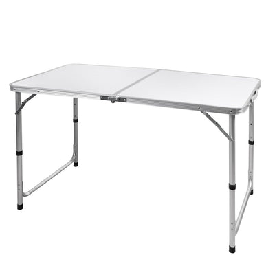 Folding Camping Table Aluminium Portable Picnic Outdoor Foldable Tables 120CM
