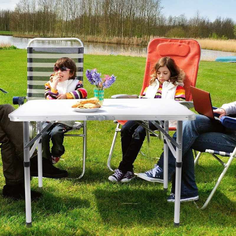 Folding Camping Table Aluminium Portable Picnic Outdoor Foldable Tables BBQ Desk Payday Deals