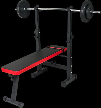 Folding Flat Weight Lifting Bench Body Workout Exercise Machine Home Fitness Payday Deals