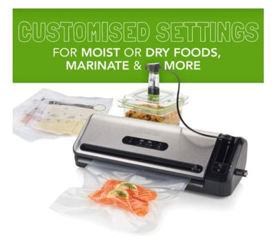FoodSaver Controlled Seal Vacuum Sealer Packaging System - Stainless Steel Payday Deals