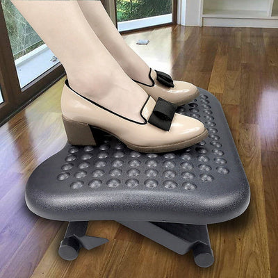 Footrest Under Desk Foot / Leg Rest for Office Chair Ergonomic Computer Plastic Payday Deals