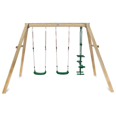 Forde 3-Station Timber Swing Set