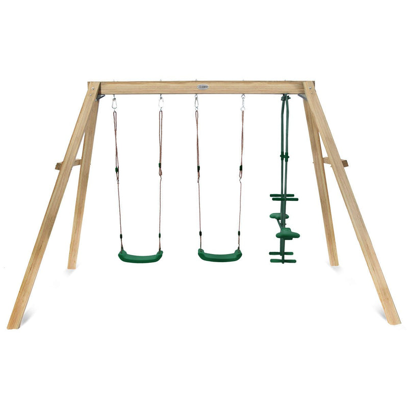 Forde 3-Station Timber Swing Set Payday Deals