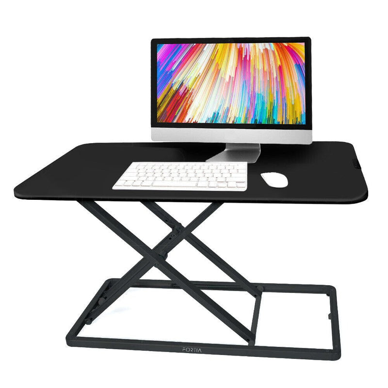 FORTIA Desk Riser Office Shelf Standup Sit Stand Height Standing Laptop Study Payday Deals