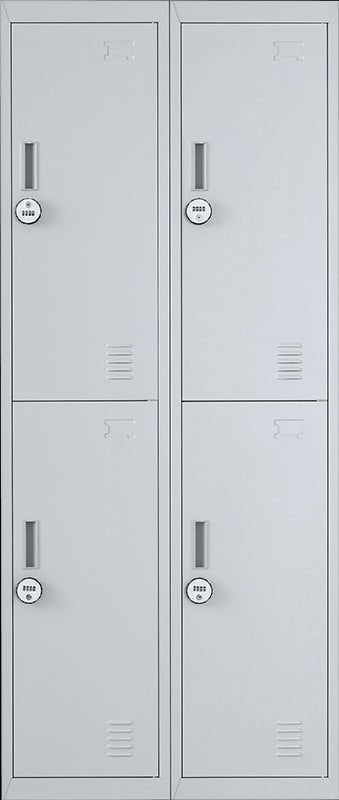 Four-Door Office Gym Shed Storage Locker Payday Deals