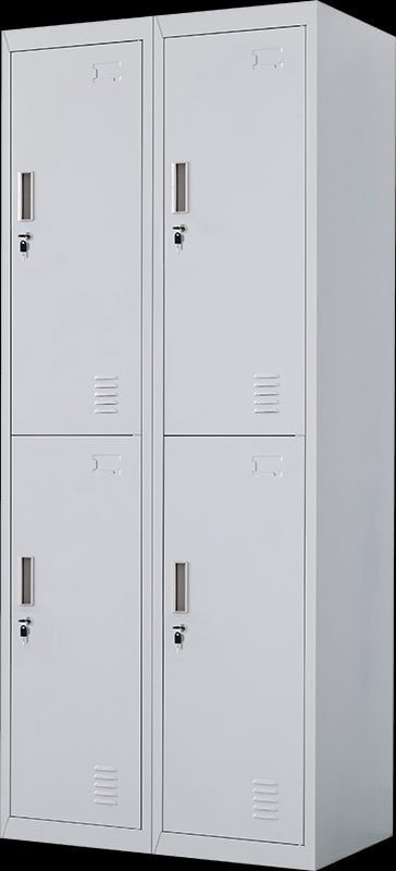 Four-Door Office Gym Shed Storage Locker Payday Deals