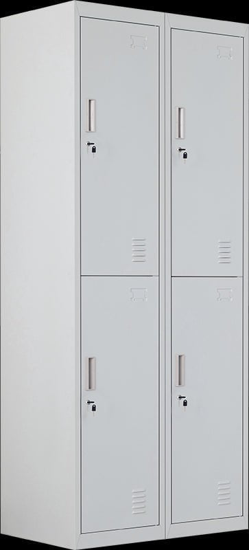 Four-Door Office Gym Shed Storage Locker Payday Deals