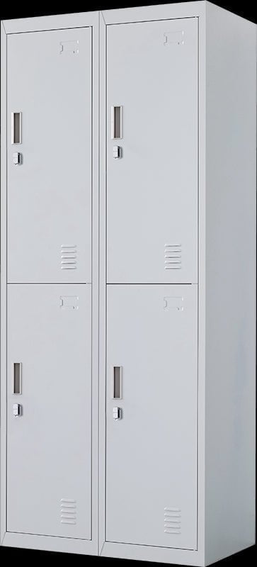 Four-Door Office Gym Shed Storage Locker