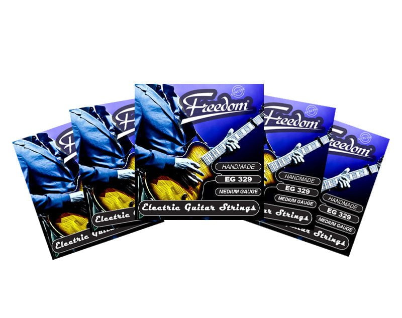 Freedom 10 Pack Electric Guitar Strings - Medium Gauge EG329-10PK Payday Deals
